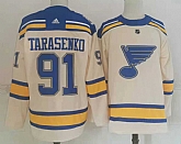Blues 91 Vladimir Tarasenko Cream 2022 Winter Classic Adidas Jersey,baseball caps,new era cap wholesale,wholesale hats